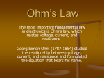 Ohm`s Law