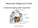 Measuring Voltage and Current