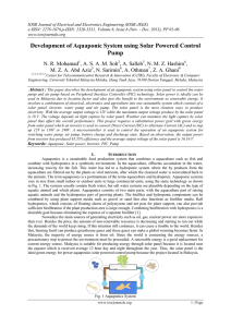 IOSR Journal of Electrical and Electronics Engineering (IOSR-JEEE) e-ISSN: 2278-1676,p-ISSN: 2320-3331,