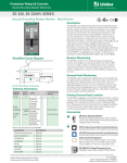 SE-330, SE-330HV SERIES Protection Relays &amp; Controls Neutral-Grounding-Resistor Monitoring Description