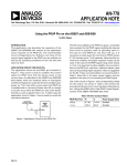 AN-778 APPLICATION NOTE
