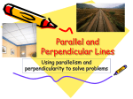 Parallel and Perpendicular Lines