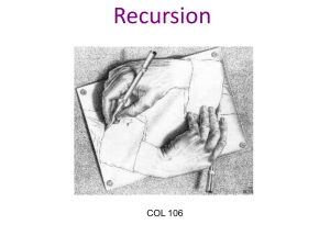 Recursion