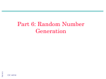 Random Number Generation