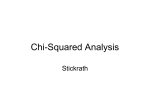 Chi-Squared Analysis