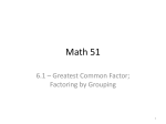 Math 71 – 1.1