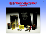 Electrochemistry