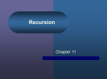 Recursion