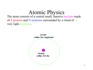 Interaction of Photons with Matter