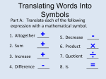 1. Modelling Linear Equations