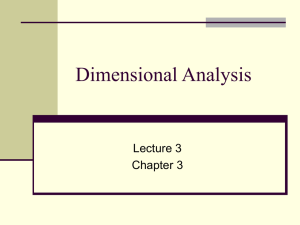 Dimensional Analysis #3