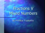 Improper Fractions Conversions