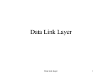 Data Link Layer