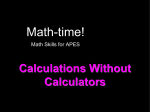 Math-time! - Issaquah Connect