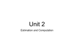 UNIT 2 LESSONS