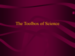 The Toolbox of Science