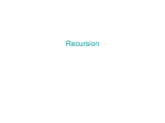 Recursion