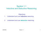 Section 1.1: Problem Solving and Critical Thinking