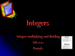 Integers