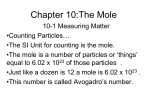Chapter 10:The Mole