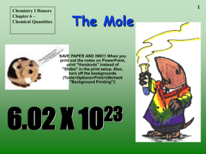 The Mole - BROCHEM