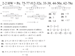 1-4 Equations and Inequalities