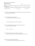 Math 3:  Unit 1 – Reasoning and Proof Inductive, Deductive