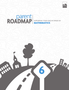 6 parent ROADMAP MATHEMATICS
