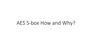 AES S-Boxes in depth