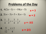 (Solving Equations as Formulas).