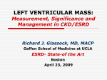 LEFT VENTRICULAR MASS: Measurement, Significance and