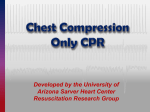 Chest Compression Only CPR Layperson Presentation
