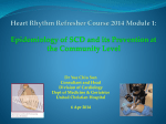 Heart Rhythm Refresher Course 2014 Module 1: Epidemiology