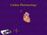 Cardiac Pharmacology