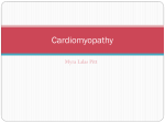 Cardiomyopathy