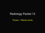 Radiology Packet 1 - University of Prince Edward Island