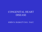 CONGENITAL HEART DISEASE - South Jersey Heart Group