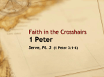 Serve (Part 3) (1 Peter 3:1-6)