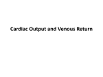 Cardiac Output and Venous Return