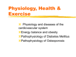 Physiology, Health & Exercise