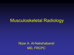 Musculoskeletal Radiology Part I