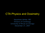CTA Physics and Dosimetry