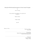 Reducing Dose While Maintaining Image Quality for Cone Beam Computed... By Peter G. Kroening