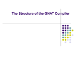 The Structure of the GNAT Compiler