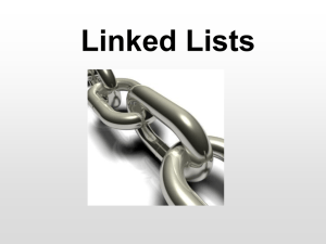 Linked Lists