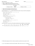 Data Structures Lecture 15 Name:__________________