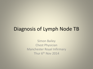 Diagnosis of Lymph Node TB