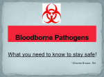 Bloodborne Pathogens 2013 - Montgomery County Schools