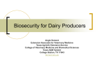Biosecurity & Disaster Preparedness
