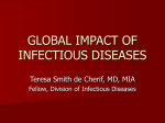 GLOBAL IMPACT OF INFECTIOUS DISEASES
